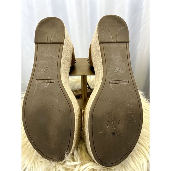 Marc Fisher Leather Espadrille Sandal - Picture 7 of 7